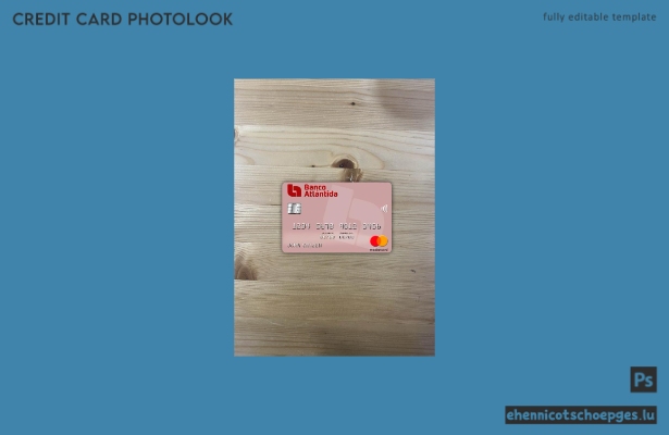 Honduras Banco Atlantida Mastercard Photolook Beispielvorschau